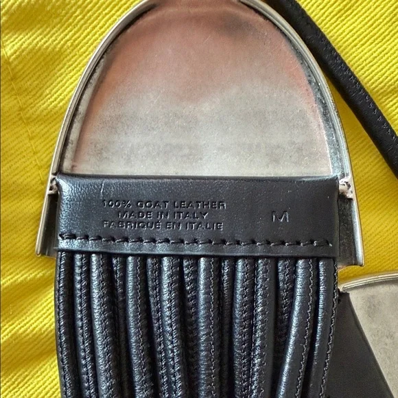 Isabel Marant Black Belt with Silver Details - Picture 7 of 8